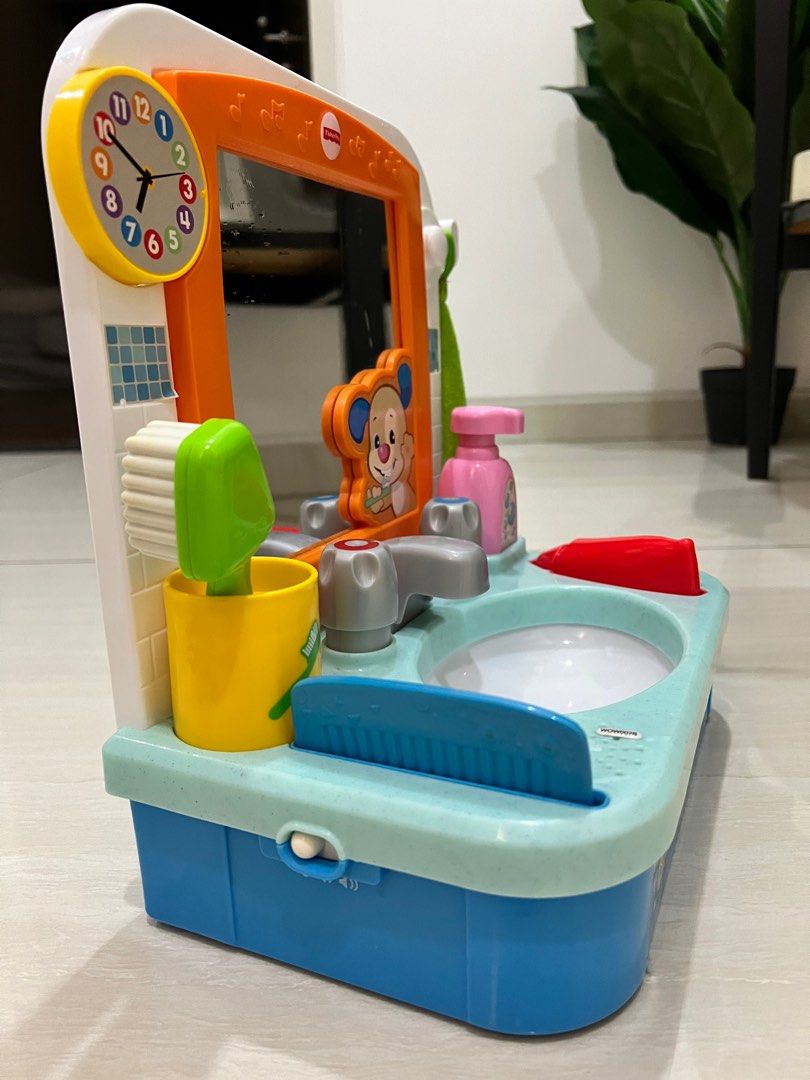 Fisher price get ready sink store