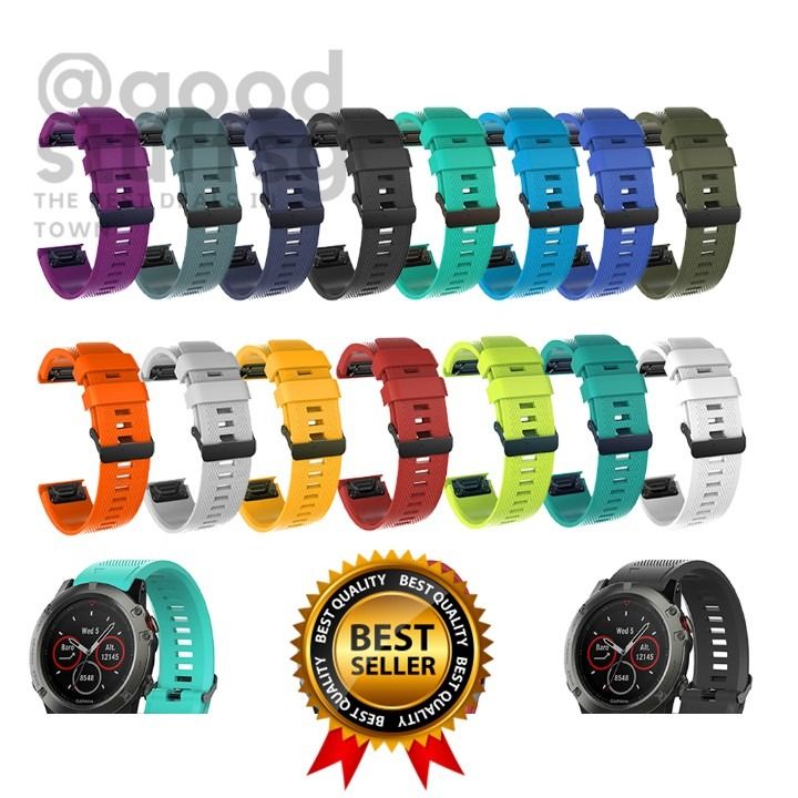 Garmin Fenix 5X HR Sapphire GPS Watch 51mm Silicone Wrist Band