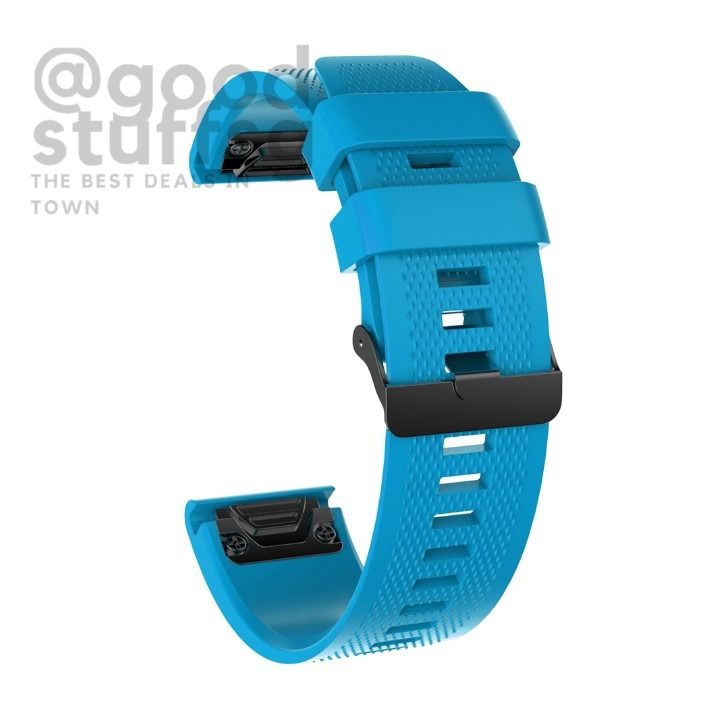 Garmin Fenix 5X HR Sapphire GPS Watch 51mm Silicone Wrist Band Strap