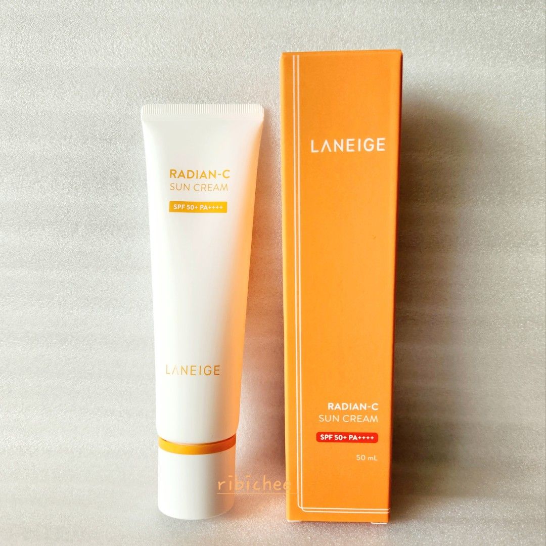 [FREE GIFT] Laneige RadianC Sun Cream SPF 50+ PA++++ 50ml, Beauty
