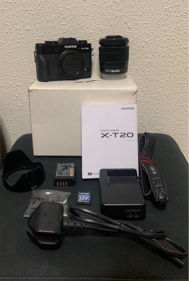 Fuji Film XT20 with kit Lens, Photography, Cameras on Carousell