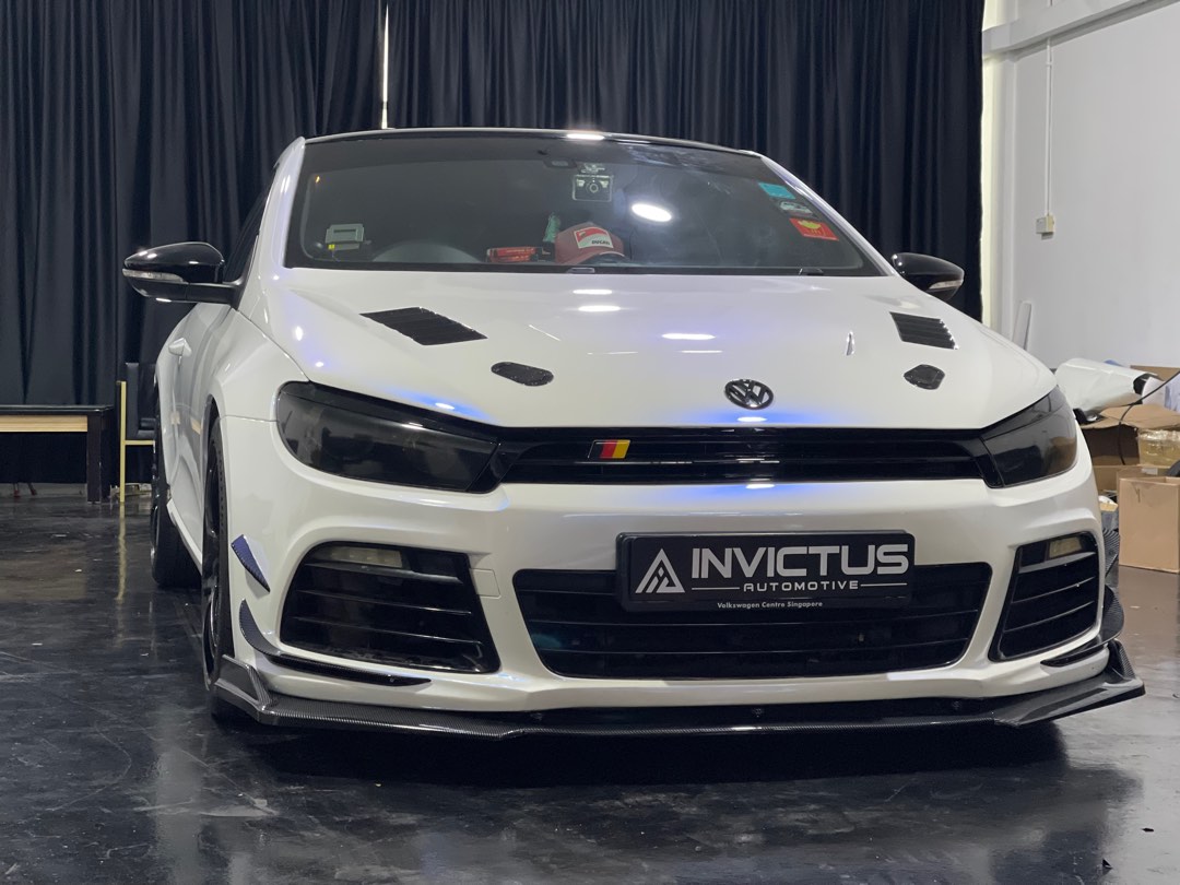 Full body car wrap White iridescent blue, Car Accessories, Car