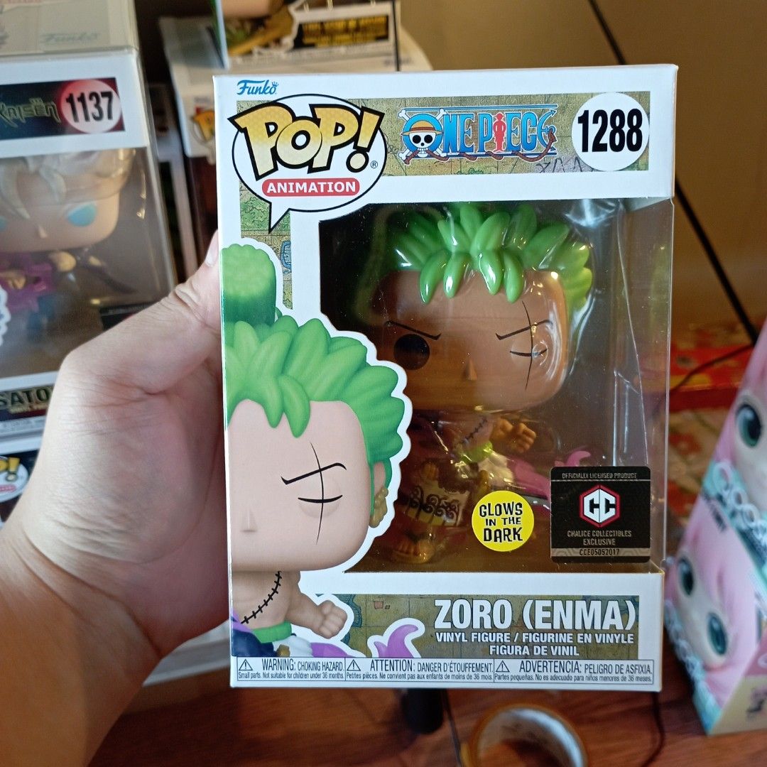 Zoro Enma One Piece Funko POP! Special Edition Glows in the Dark