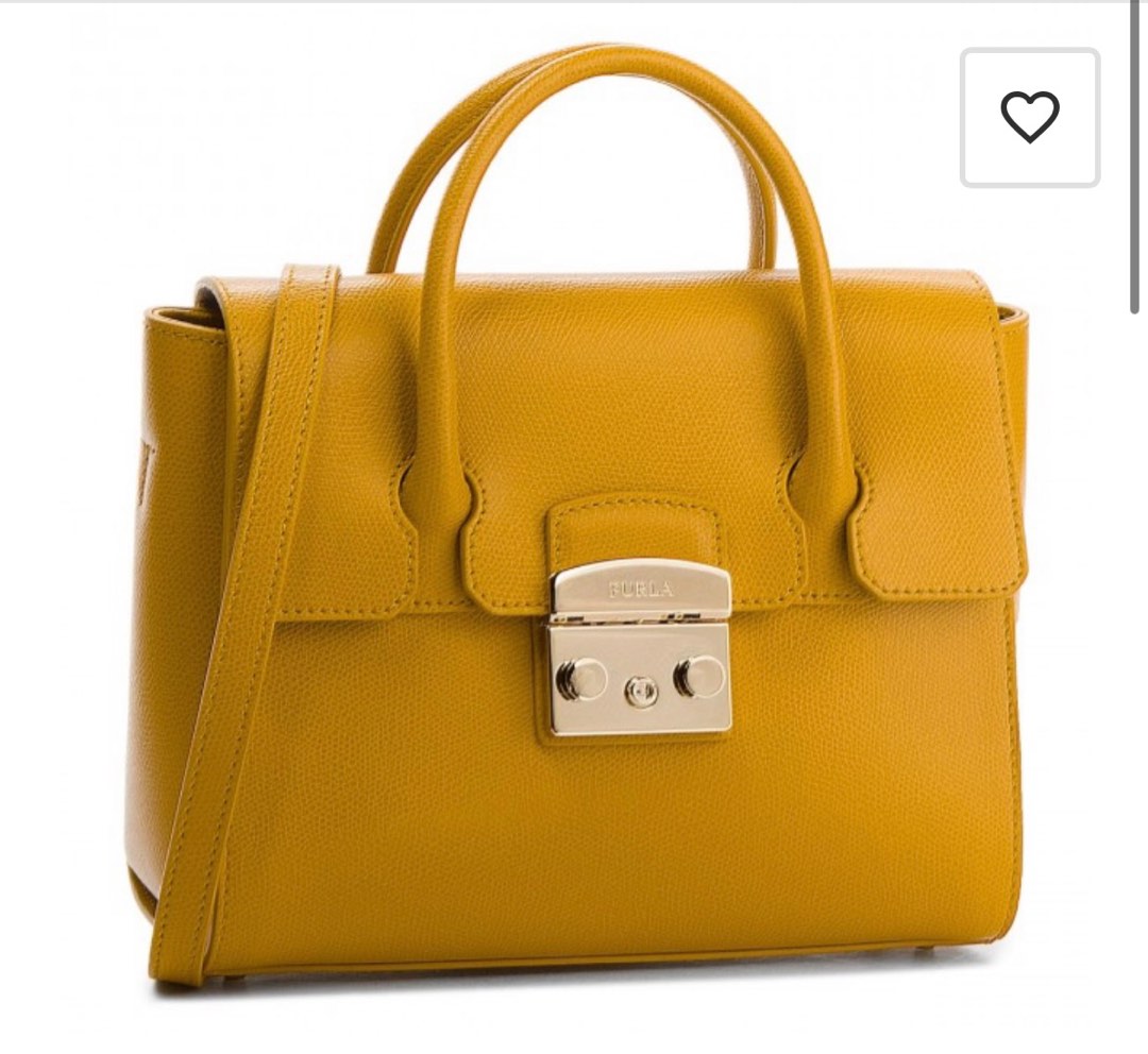 Furla cheap mustard bag