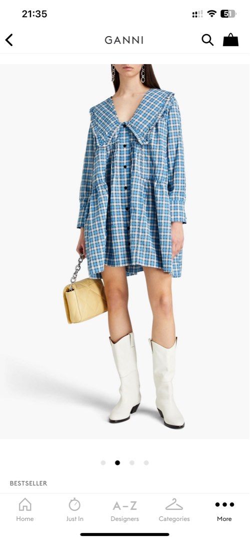 GANNI dress Women s Fashion Dresses Sets Dresses on Carousell