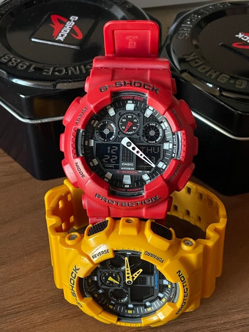 G-shock 5081 GA-100B & GA-100A, 男裝, 手錶及配件, 手錶- Carousell