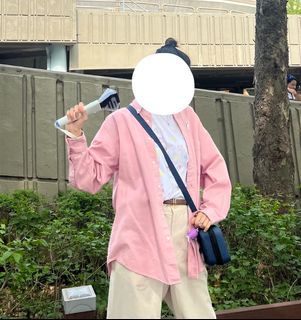 GU淡粉色襯衫 男款 僅穿過一次 