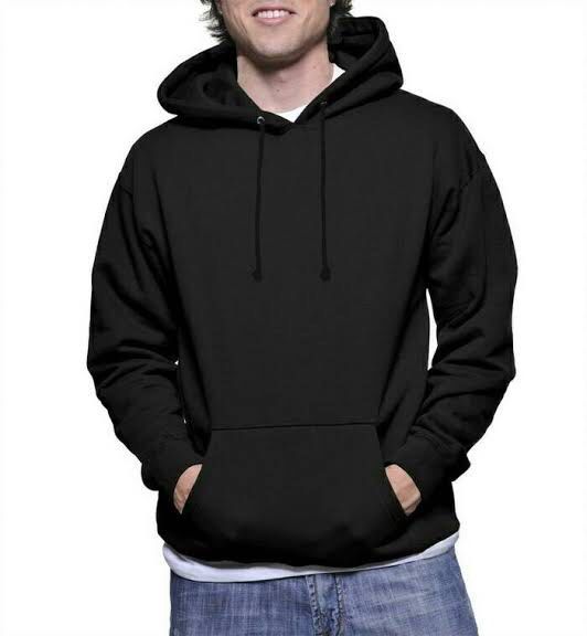 GU by Uniqlo Hoodie Sweater Black
