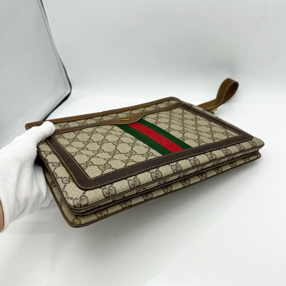 Gucci Large Envelope Coated Canvas, Luxury, Bags & Wallets on Carousell