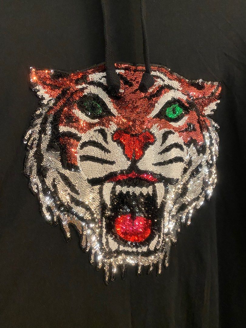 Gucci tongue hoodie new arrivals