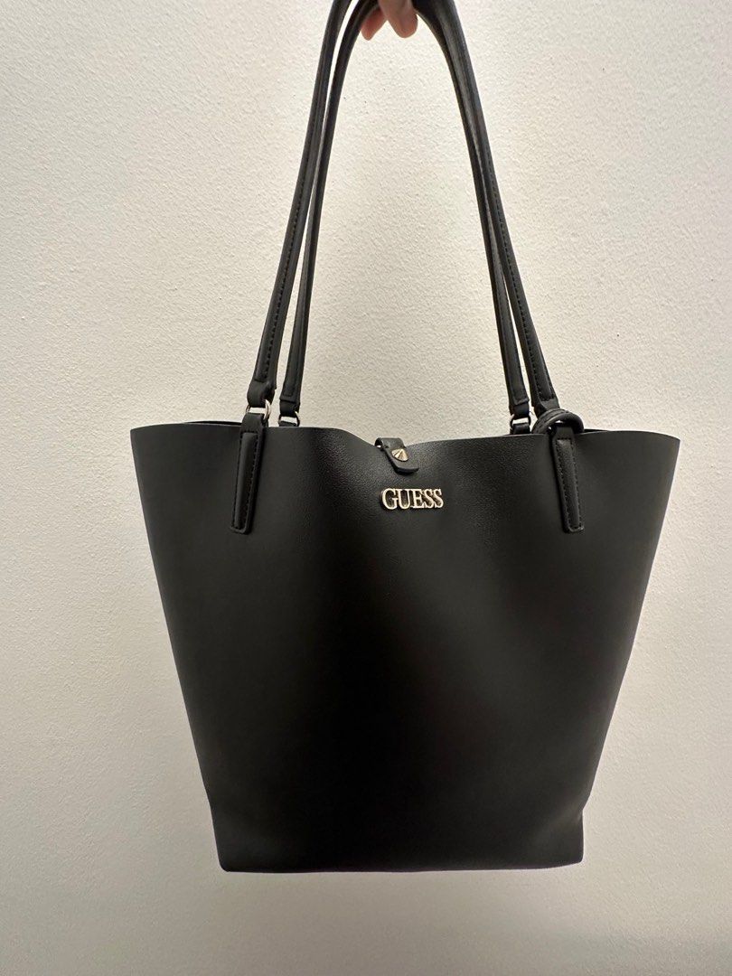 Guess alby sales toggle tote bag