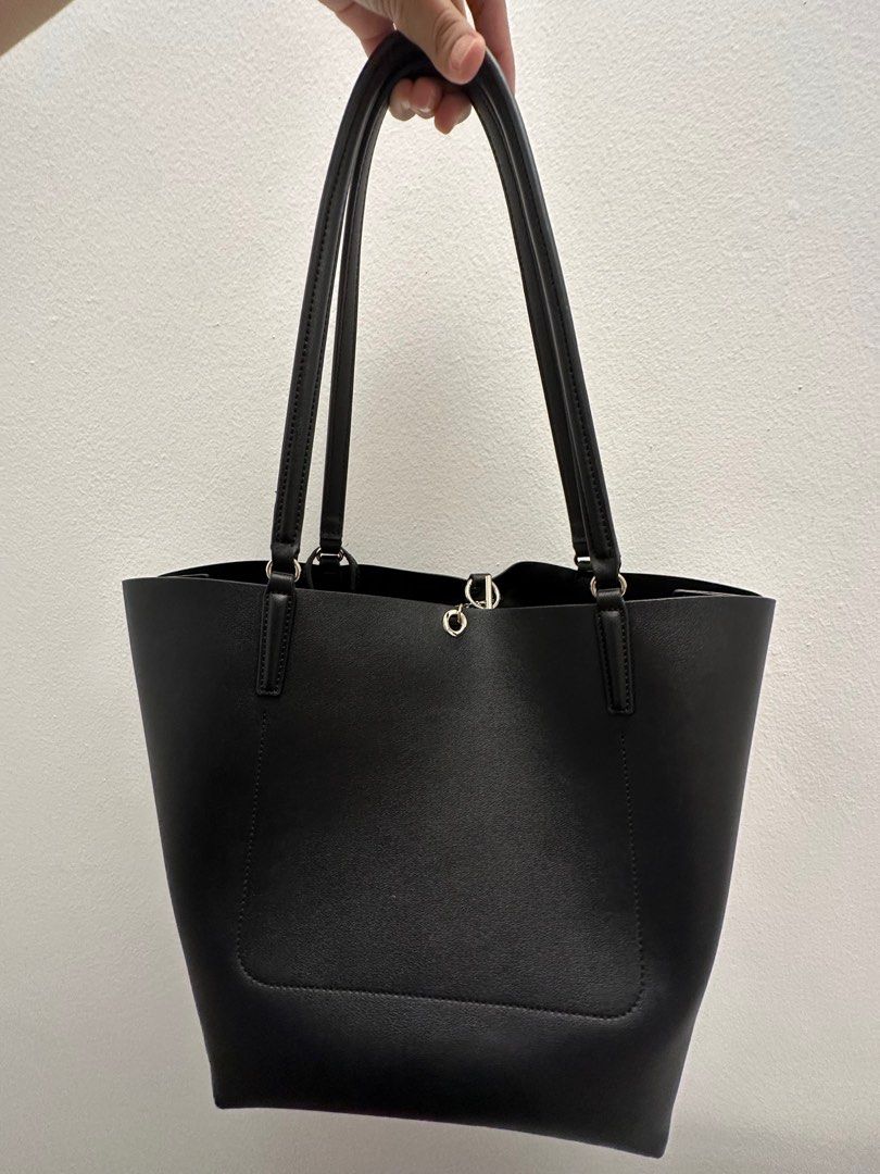 Guess alby hotsell toggle tote black