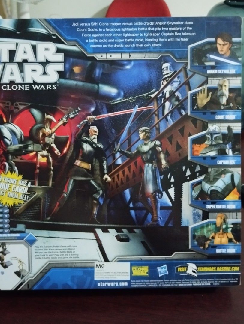 Habro Star Wars The Clone Wars Ultimate Gift set, Hobbies & Toys ...