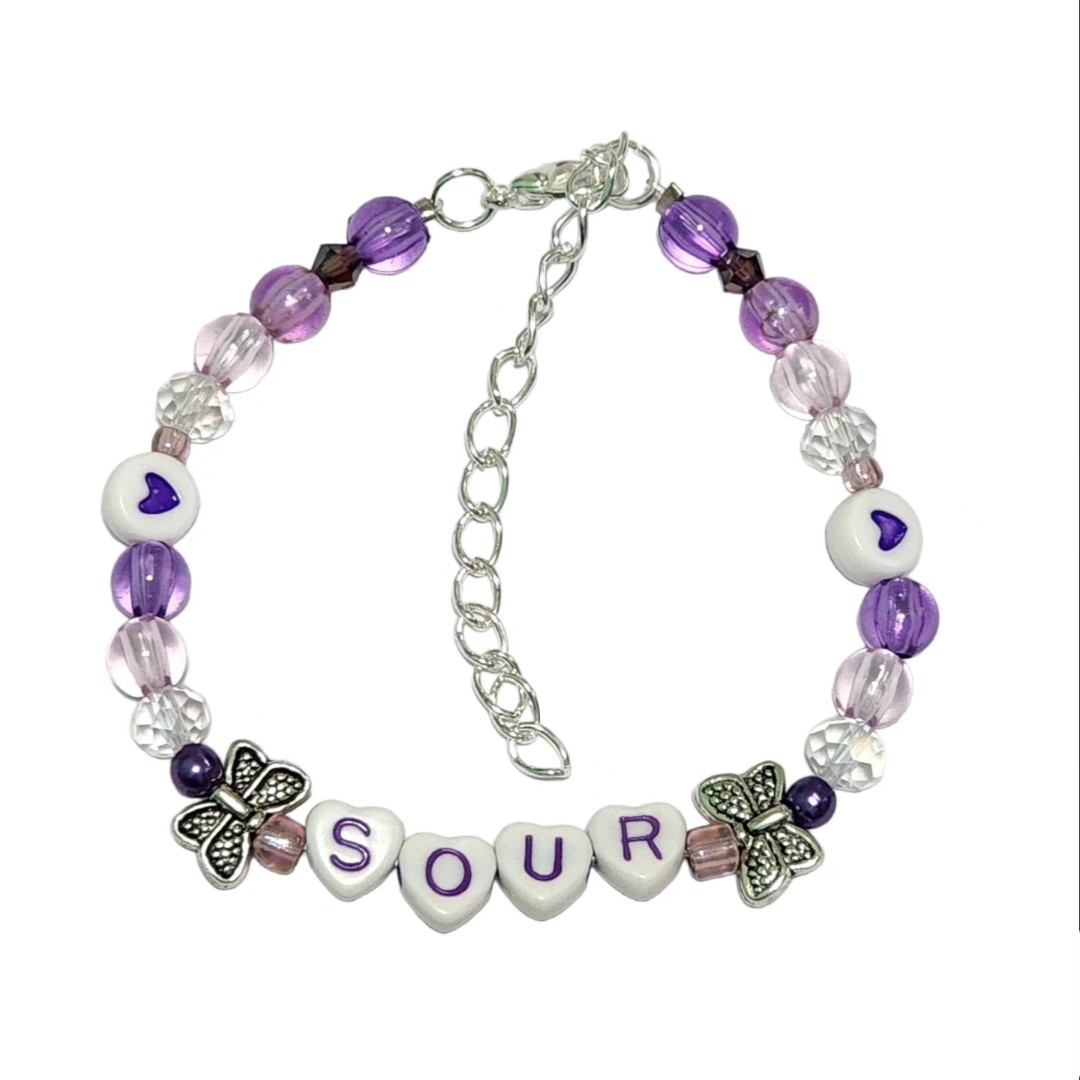 Olivia Rodrigo Sour Inspired Bracelet Purple - $8 - From darshana