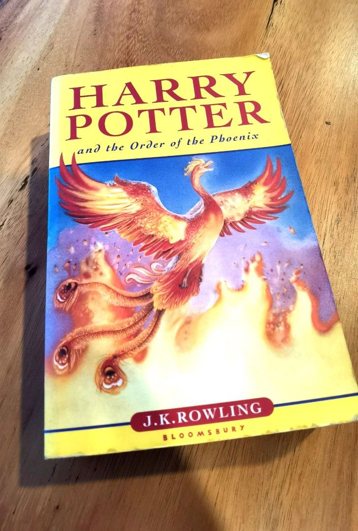 Harry Potter And The Order Of The Phoenix Book By J K Rowling, Hobbies ...
