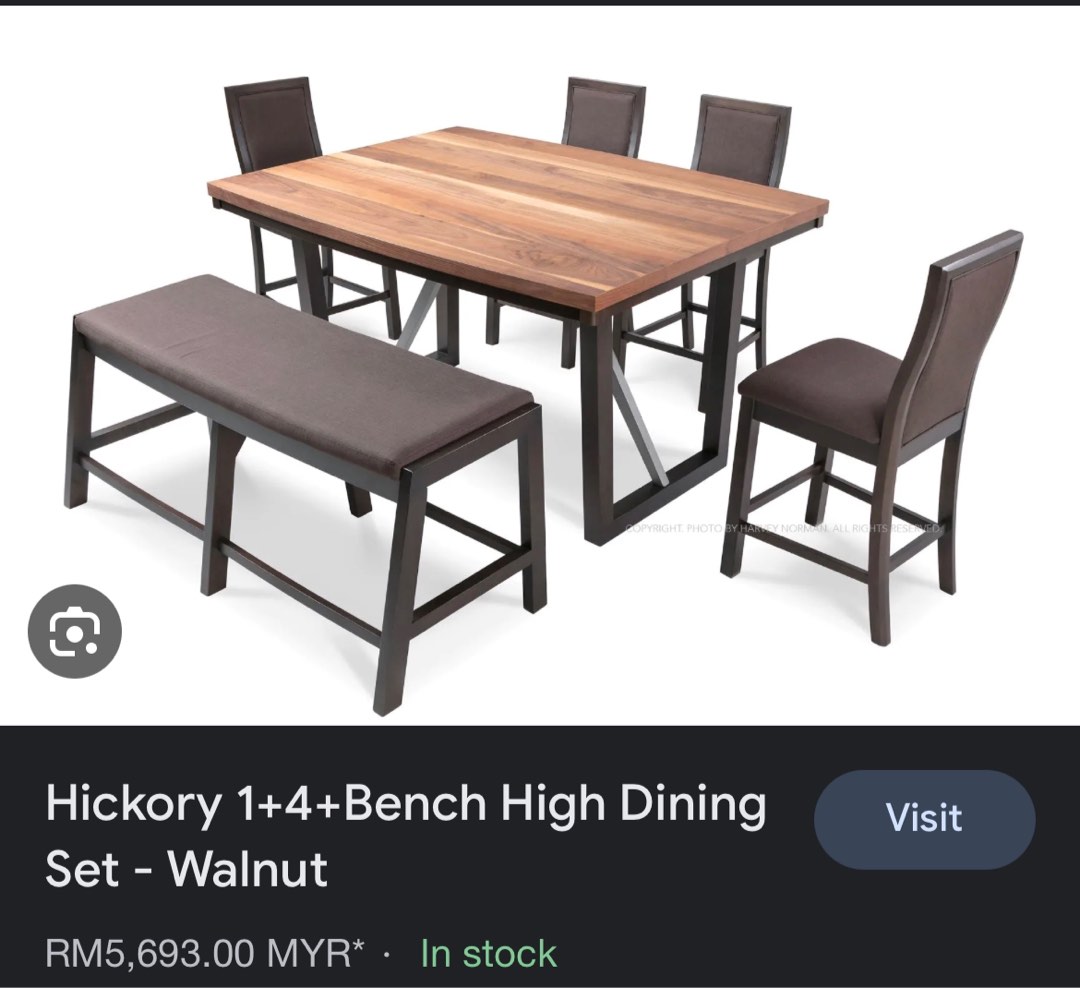 Harvey Norman Dining Table, Furniture & Home Living, Furniture, Tables & Sets on Carousell