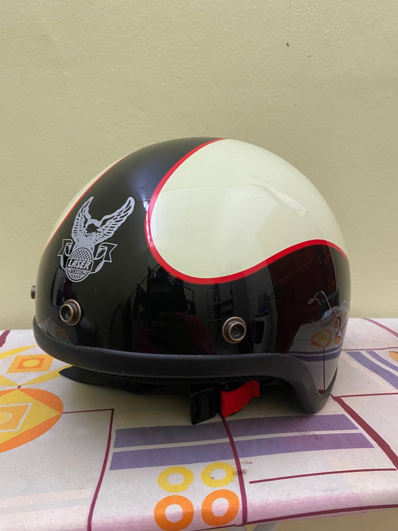 Helmet hot sale laser half