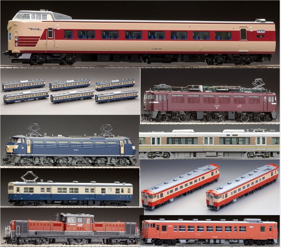 🐧HO Type 火車TOMIX HO-9084 国鉄381 6両/HO-9076 JR115 6両/