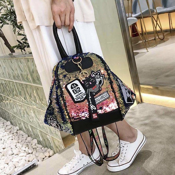 Uitgraving Waarnemen Reizen holographic sequin 3-way bag | ulzzang korean y2k cute aesthetic thrifted  vintage grunge trendy fashion cottagecore retro acubi fairy, Women's  Fashion, Bags & Wallets, Backpacks on Carousell