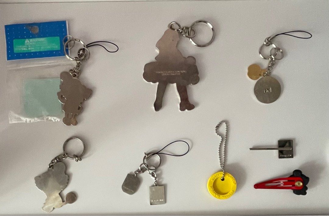 Hysteric Glamour mini keychains, 興趣及遊戲, 收藏品及紀念品