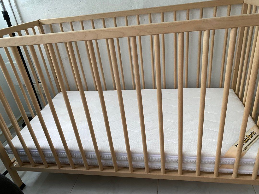 Ikea baby cot, Furniture & Home Living, Bedding & Towels on Carousell