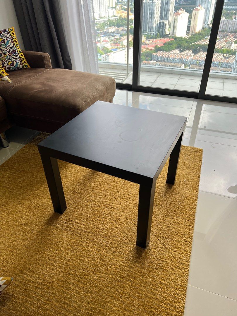 IKEA Coffee Table Black Color, Furniture & Home Living, Furniture