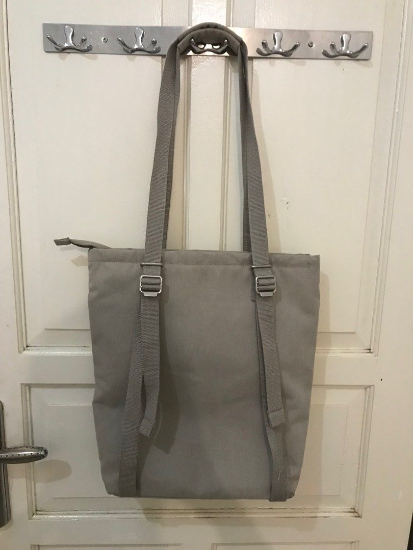 IKEA Dromsack Tote Bag Backpack, Fesyen Wanita, Tas & Dompet di Carousell