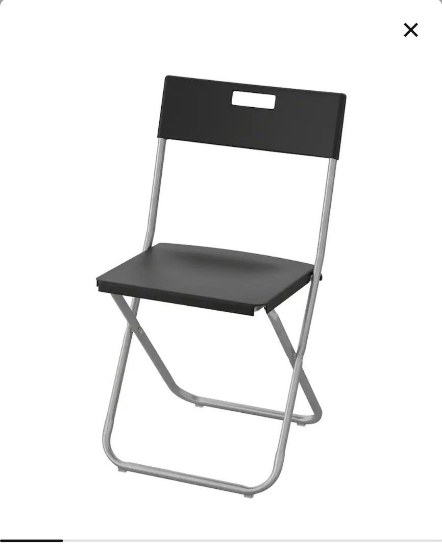 Ikea foldable chair, Furniture & Home Living, Furniture, Chairs on