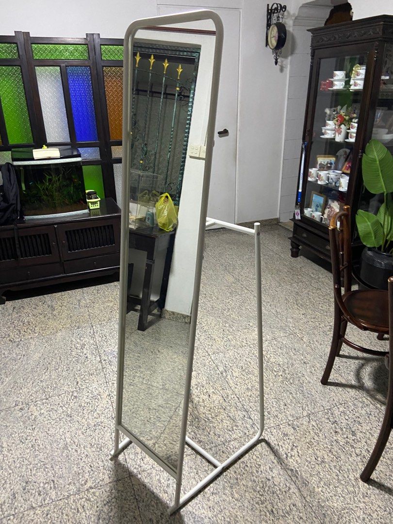 Ikea standing mirror, Furniture & Home Living, Home Decor, Mirrors on