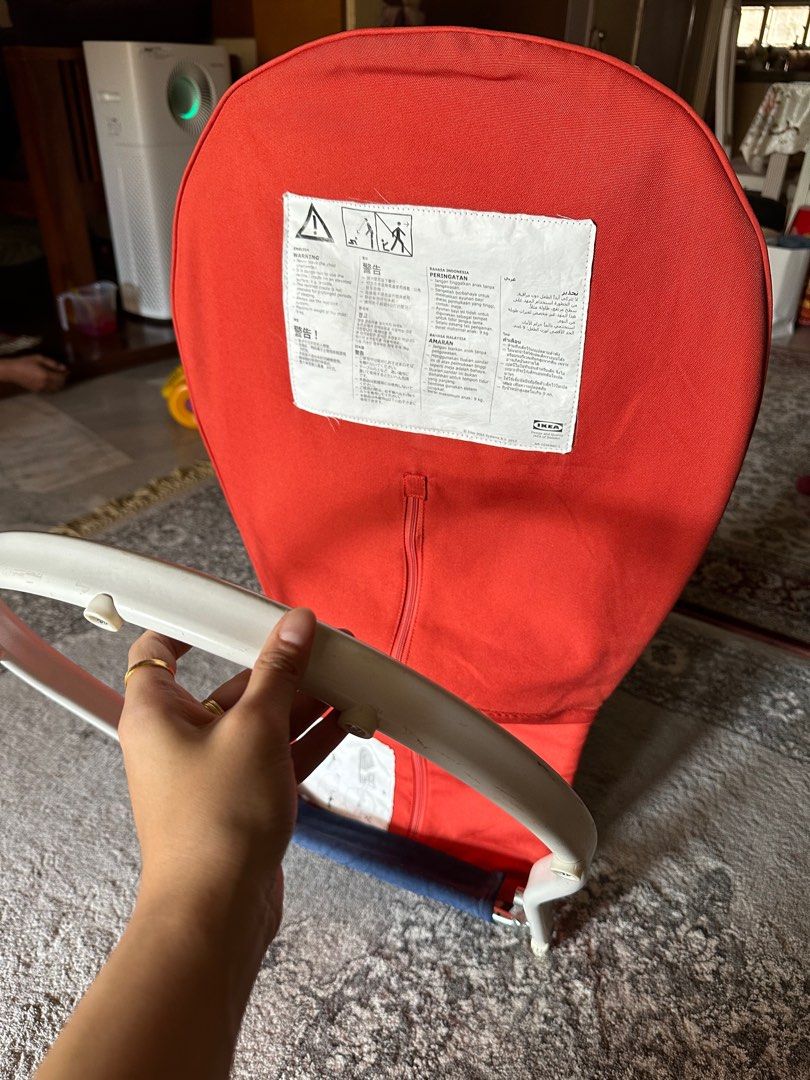 Ikea Tovig baby bouncer, Babies & Kids, Baby Nursery & Kids Furniture