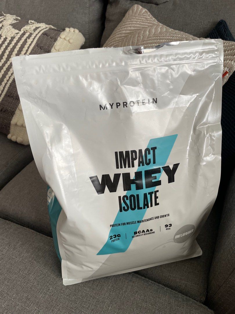 Impact Whey Protein Isolate, Health & Nutrition, Health Supplements