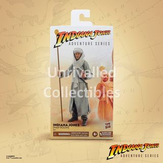 [In Hand] Hasbro Indiana Jones Adventure Series 6 inches scale – Raiders Of the Lost Ark - Indiana Jones (Map Room)