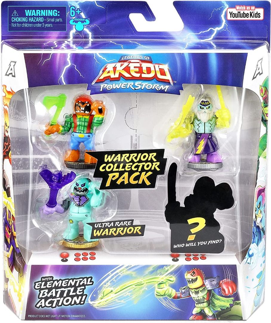 🌟AUTHENTIC🌟 Legends of Akedo Powerstorm Warrior Collector