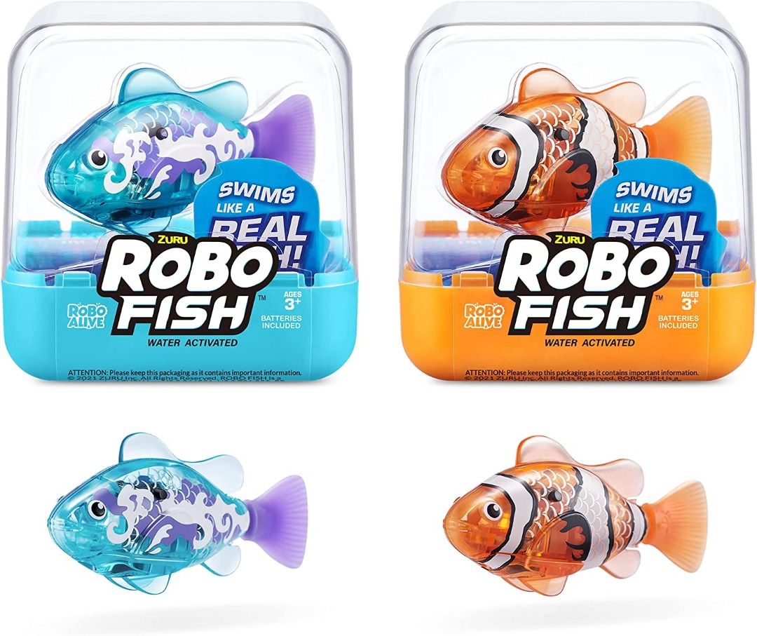 Robo fish target shop