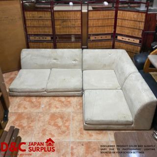 Japanese Floor Corner Sofa, Japan Surplus, Multi-functional Sofa, L170cm x W122cm x H41cm