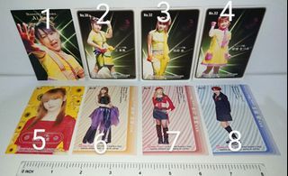 Japanese Idol Group (Hello! Project) photo cards. Official J-pop Merch. TakeAll 190php /or 40 each like-new not used