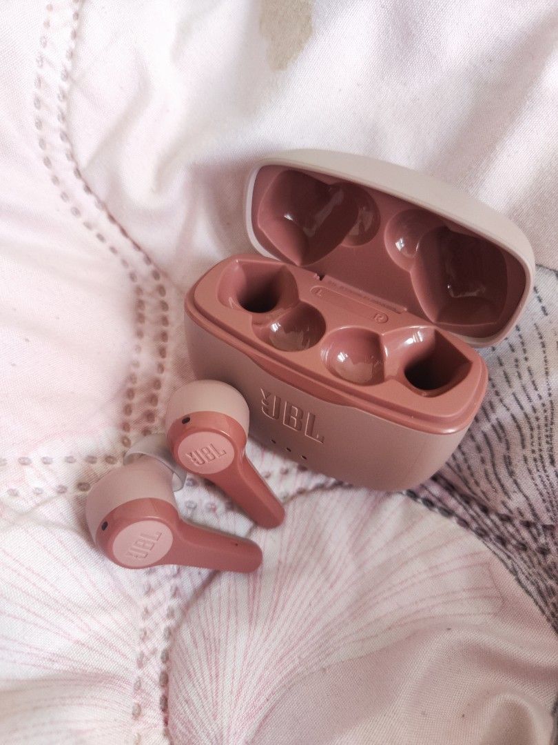 JBL Earbuds Pink Audio Earphones on Carousell