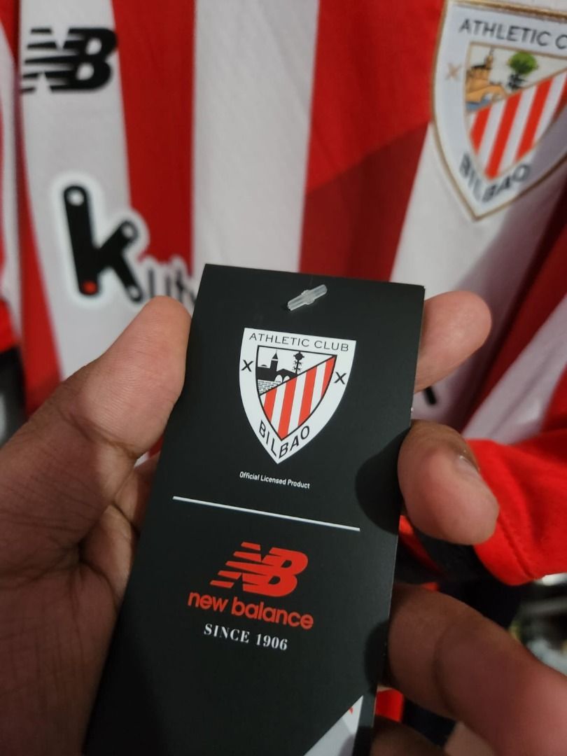 Athletic Bilbao 22/23 Home Jersey by New Balance – Arena Jerseys