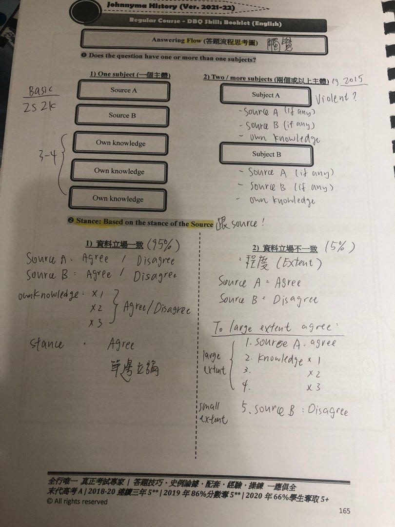 Johnny Ma History DSE notes (DBQ and Essay), 興趣及遊戲, 書本 & 文具, 書本及雜誌 補充練習 Carousell