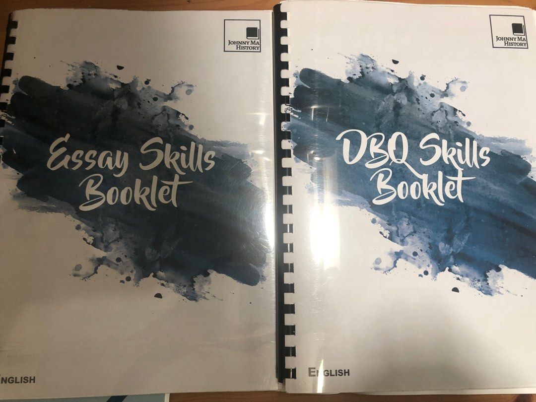 Johnny Ma History DSE notes (DBQ and Essay), 興趣及遊戲, 書本 & 文具, 書本及雜誌 補充練習 Carousell