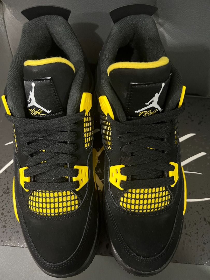 air jordan 4 thunder gs