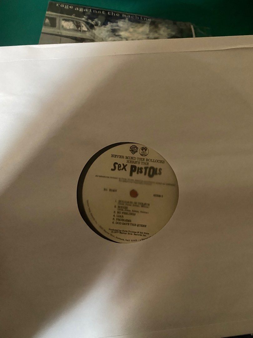 Jual Vinyl Piringan Hitam Rage Against The Machine And Sex Pistols