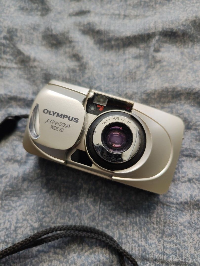 [JUNK] Film camera / Olympus Mju Zoom Wide 80, Photography, Cameras on ...