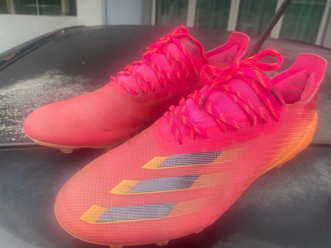 Kasut Bola Adidas X.1 Ghosted Firm Ground Sports Equipment