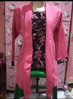 Kebaya One Set Modern Plus Rok Lilit