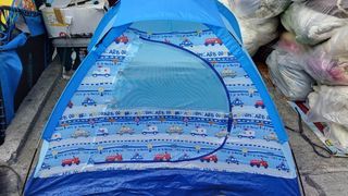 kid's Tent with sleeping bag brand kids