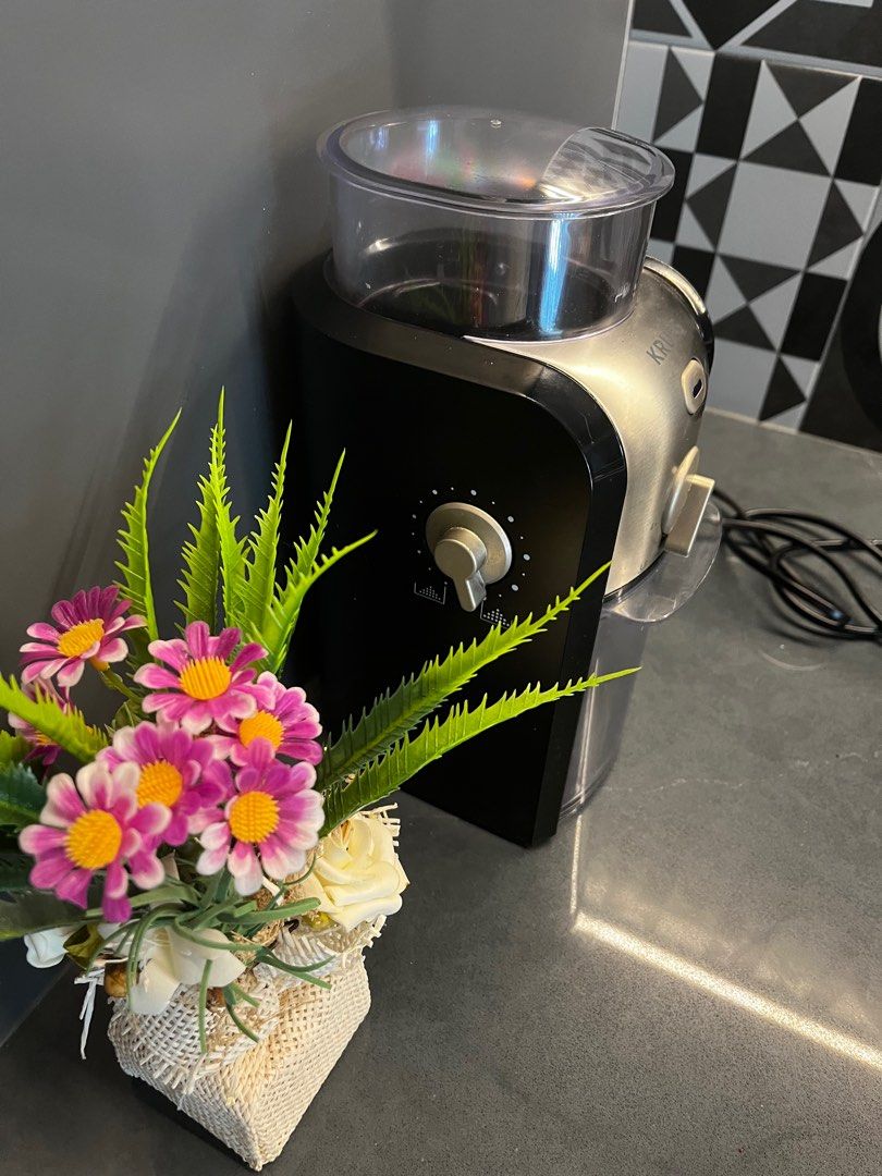 Krups burr coffee grinder, TV & Home Appliances, Kitchen Appliances