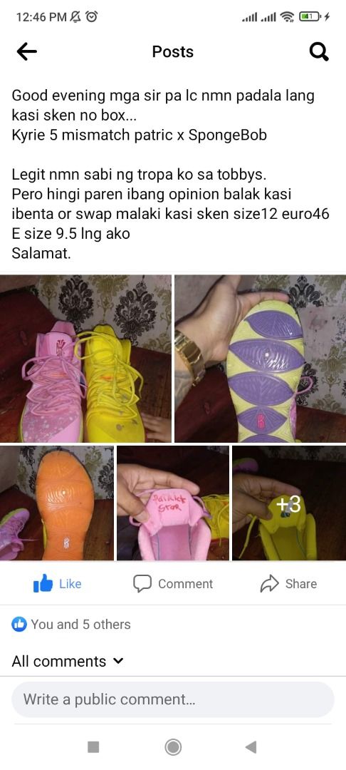 mismatch kyrie 5