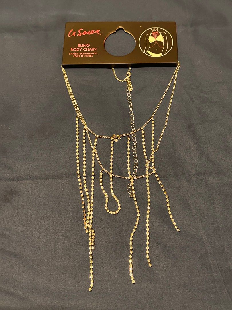 La Senza Body Chain Bling Necklace