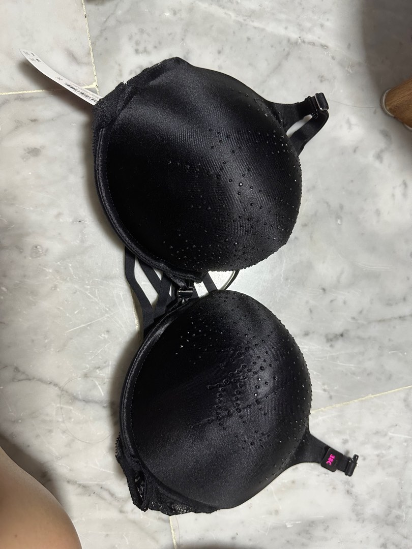 La Senza sequin bra, cross back, Women's Fashion, New Undergarments